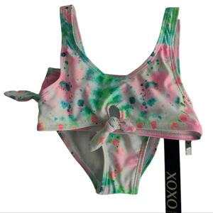 GIRLS XOXO 2 Piece Tie Dye Bikini